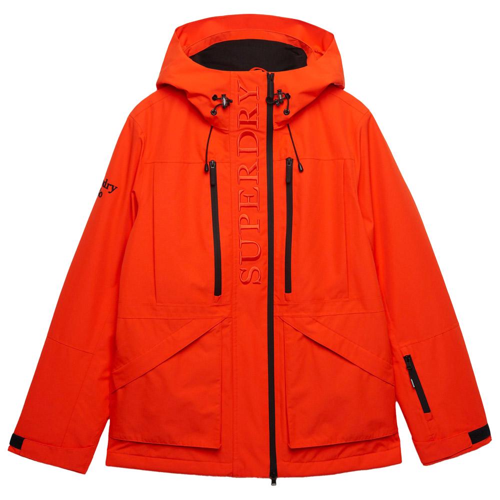 Superdry - Ultimate Freestyle Ski Bold Orange - XL - Ski Jacket