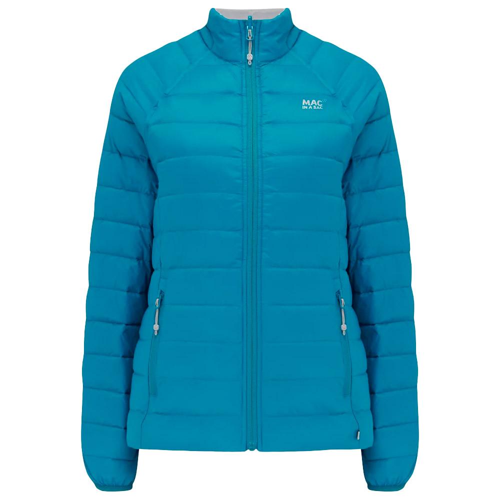 MAC IN A SAC - Polar Women Light Petrol Soft Grey - S - Daunenjacke - Größe S - Grau - Damen - Glisshop.de