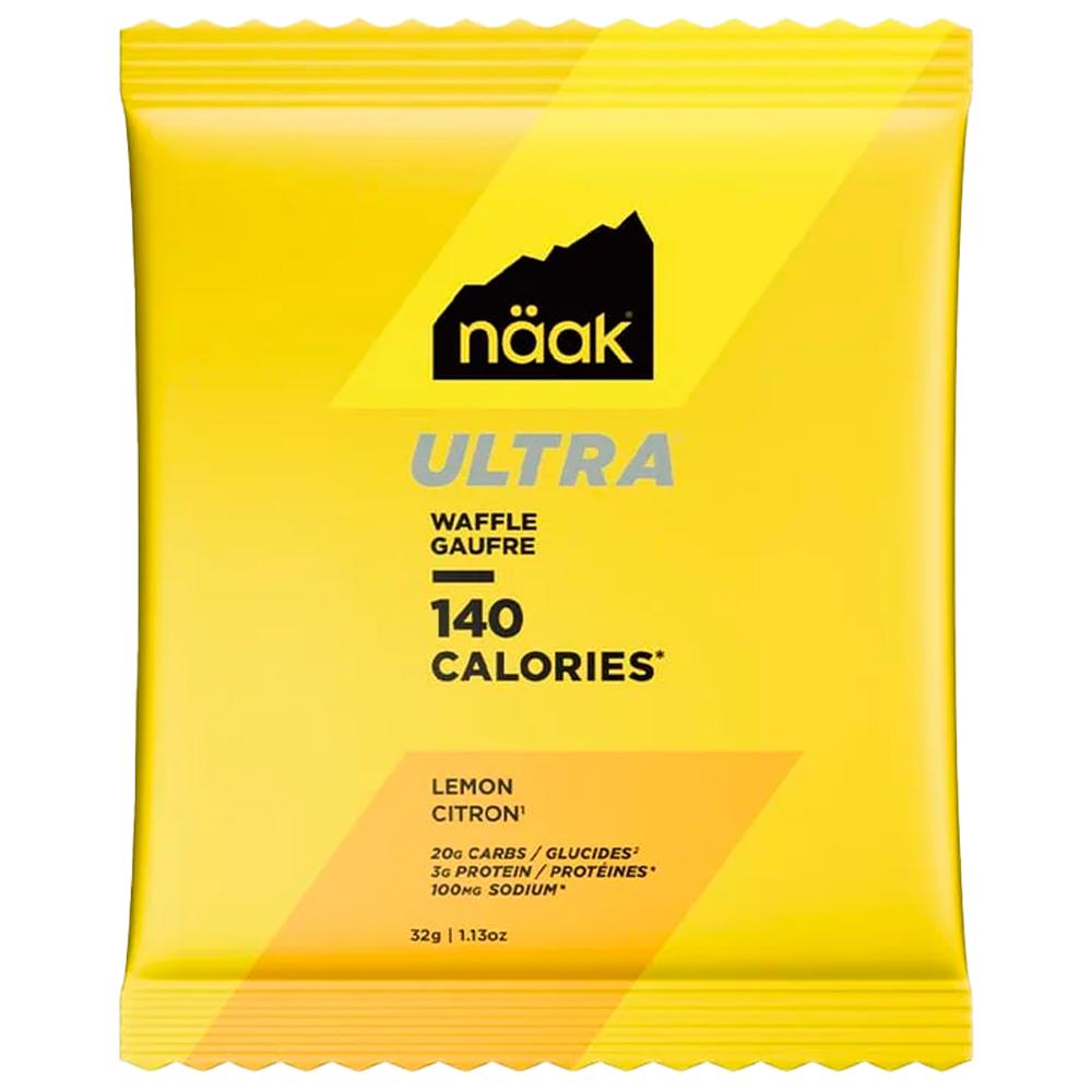 Naak - Ultra Energy Waffles 32 g. Citron - Energy bar