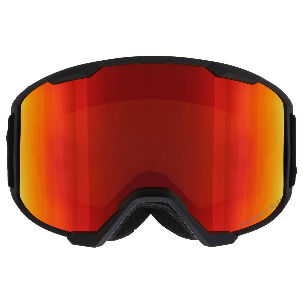 Masque de Ski Red Bull Spect Chute Matt Black Brown Gold Mirror +