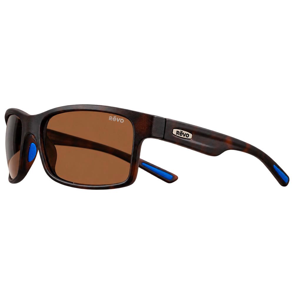 Revo - Dexter Matte Tortoise Crystal Smoke Green Polarized - Sunglasses
