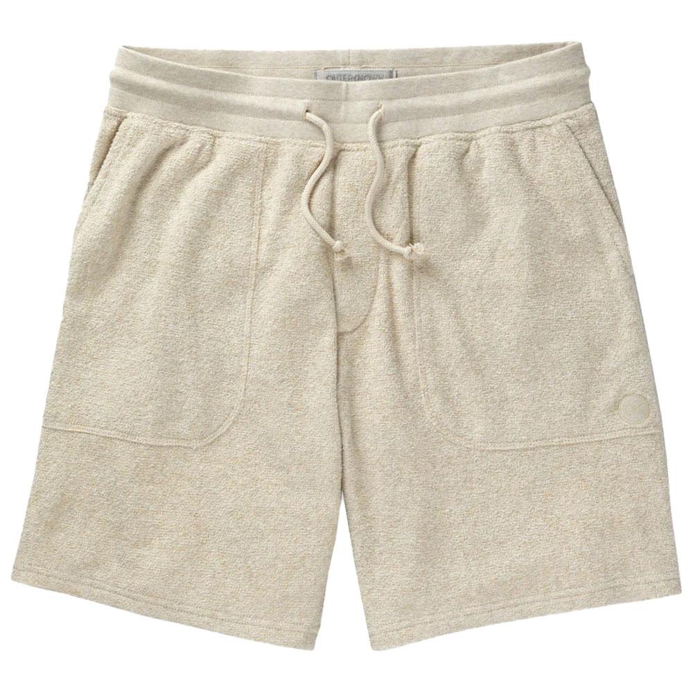 Outerknown - Hightide Sweatshorts - Outerworn Oatmeal Heather - XS - Shorts - Größe XS - Grau - Herren - Glisshop.de