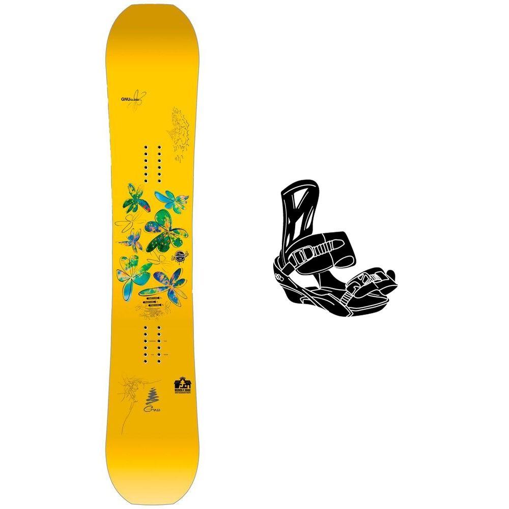 Gnu - Snowboard set Gloss + bindings - Snowboard