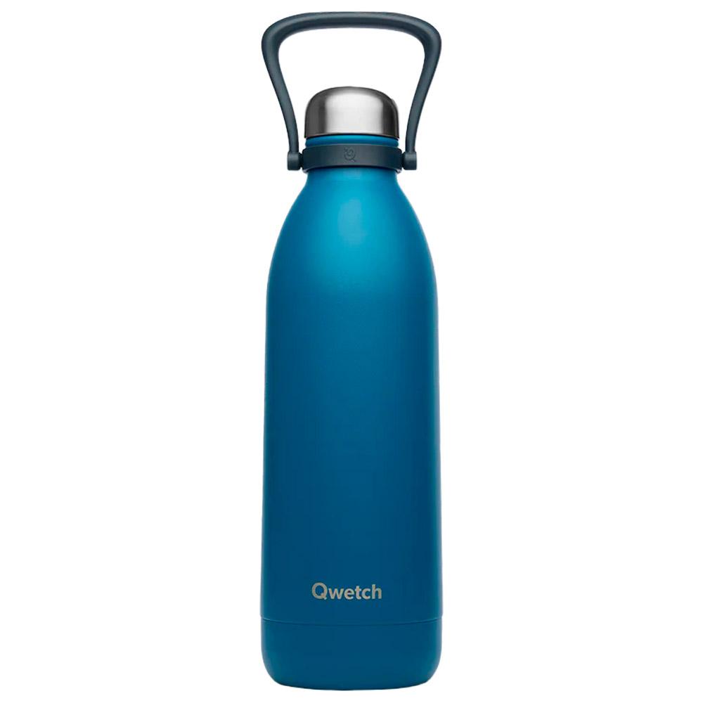 Qwetch - Titan 1.5L Matt Bleu Canard - Water Bottle