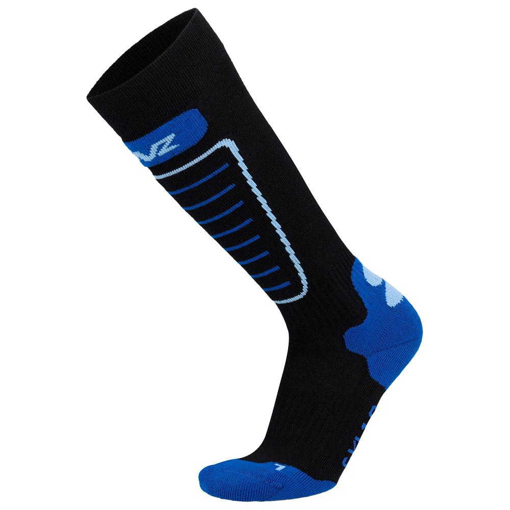 Lenz - Skiing Kids Black Blue - 35-38 - Socks