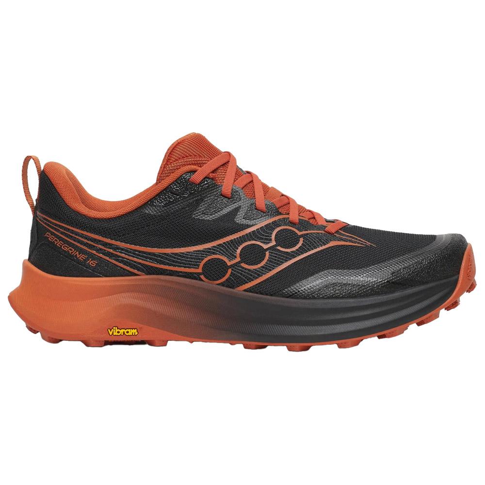 Saucony - Peregrine 16 Black Rust - 9 - Trail shoes