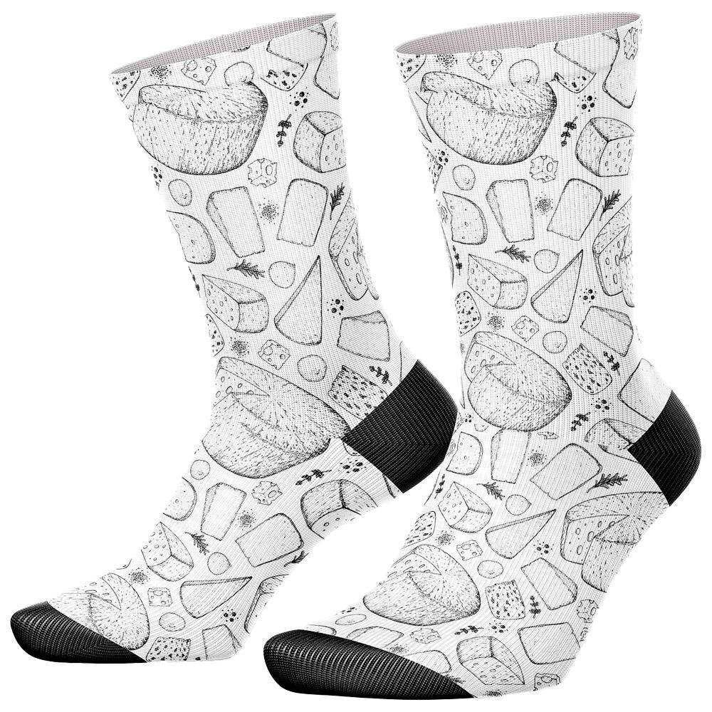 Curlynak - Running High Socks Cheese - 43-46 - Trail running socks