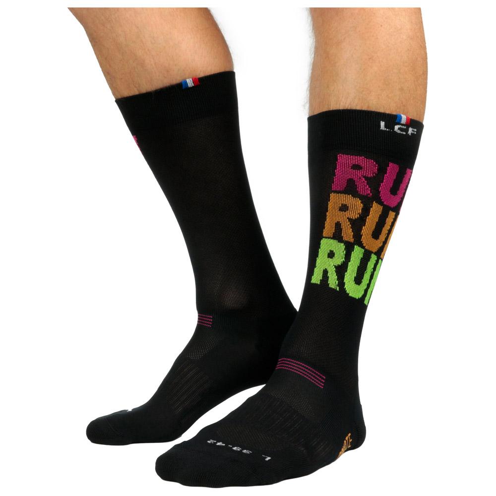 La Chaussette de France - Coyote High RunRunRun Black - 43-46 - Trail running socks