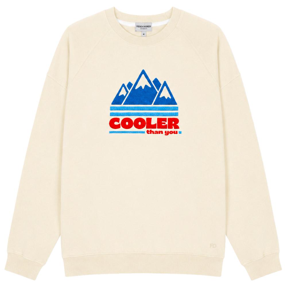 French Disorder - Clyde Warmy Cooler Than You Bouclette Coconut - XL - Sweatshirt