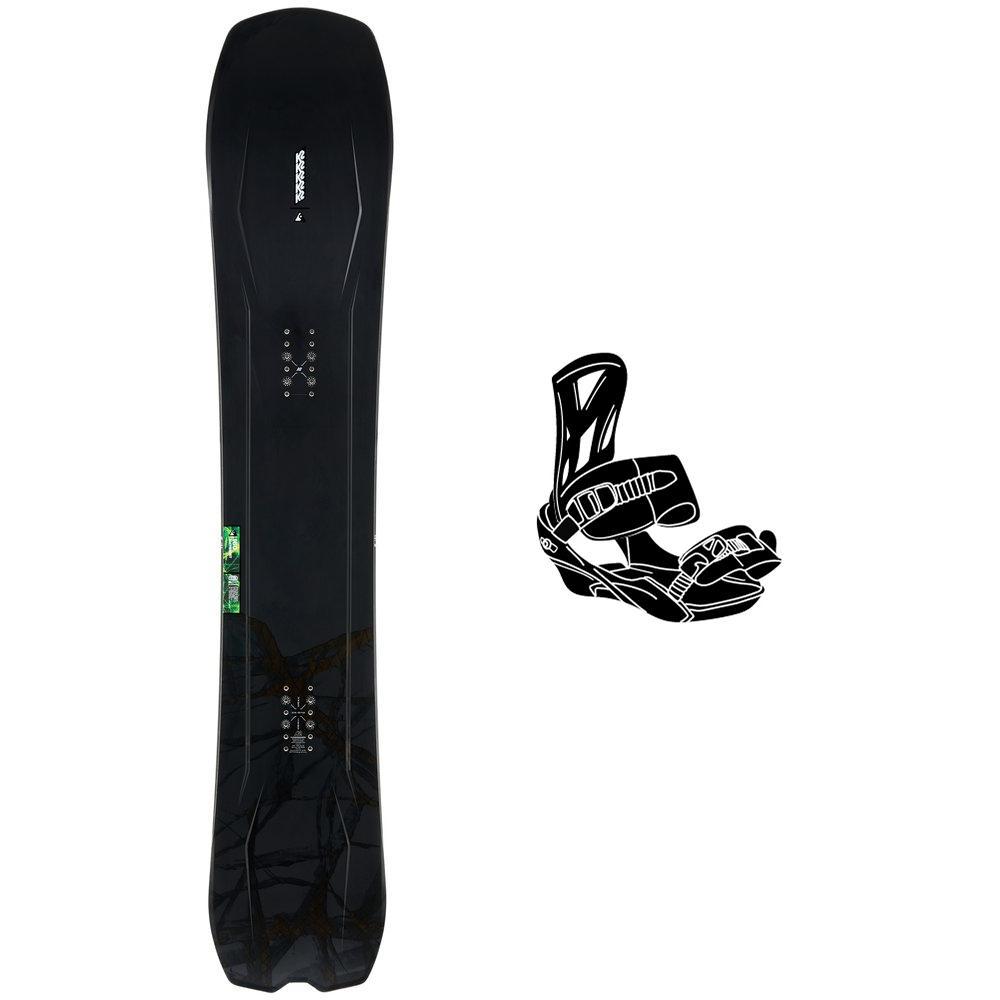 K2 - Snowboard set Alchemist + bindings - Snowboard