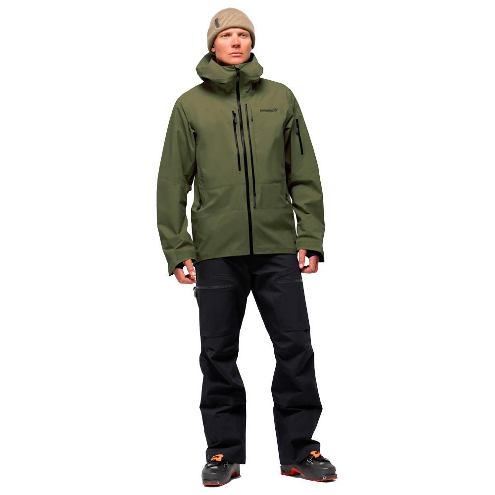 スキー Norrona lofoten Gore-Tex Pro Jacket (M) Norrona Lofoten Gore-Tex Pro Jacket M'S Norrona Green Ski