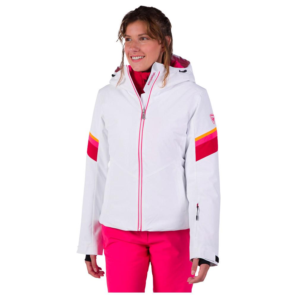 Rossignol - W Strawpile Jkt White - L - Ski Jacket