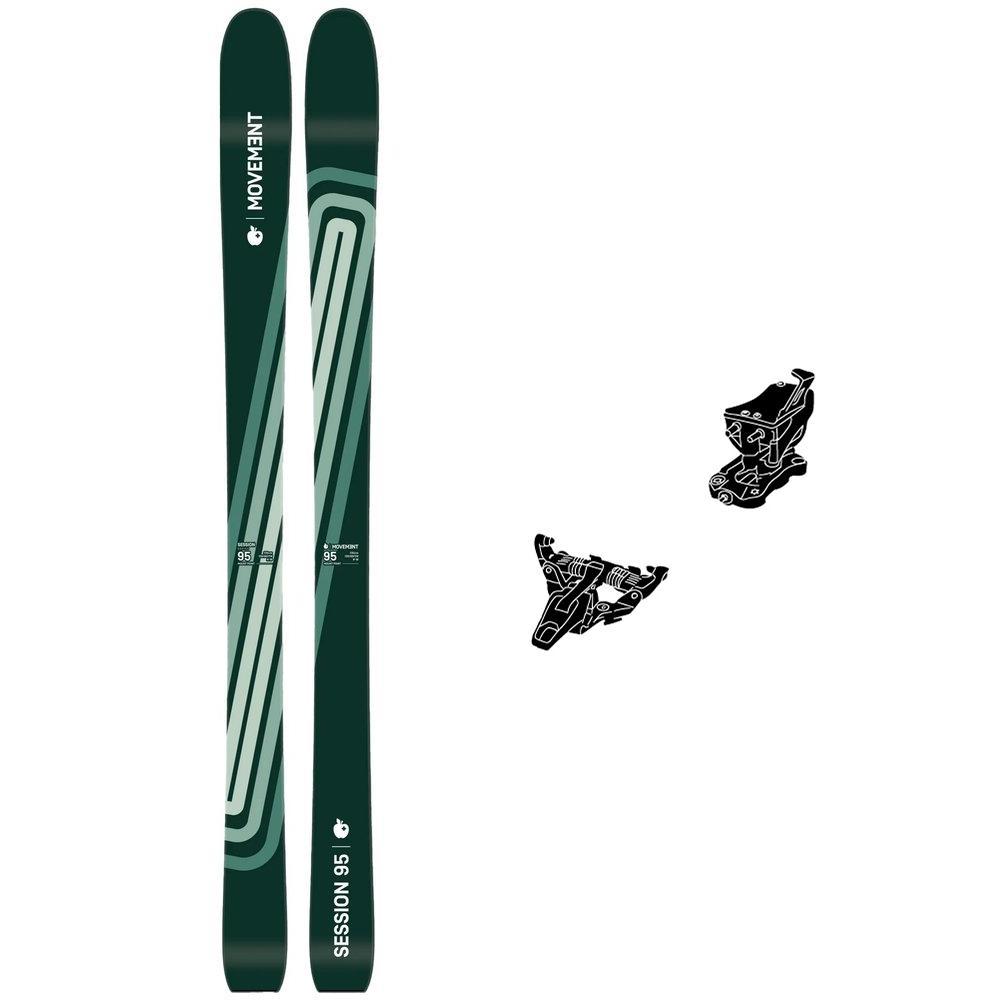 Movement - Touring ski set Session 95 W + bindings - Touring skis