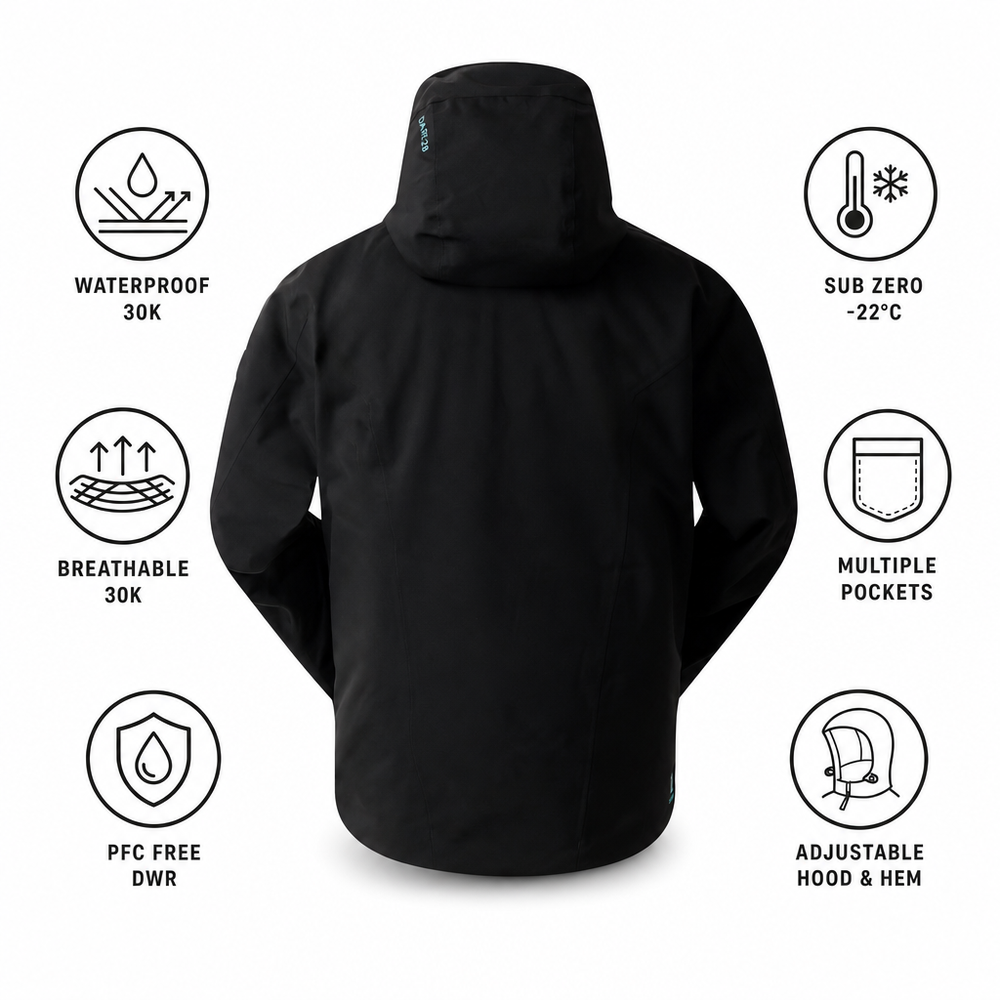 DARE2B - Eagle III Jacket Black - XL - Ski Jacket