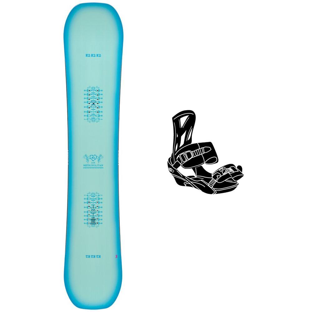 K2 - Snowboard set Metropolitan + bindings - Snowboard