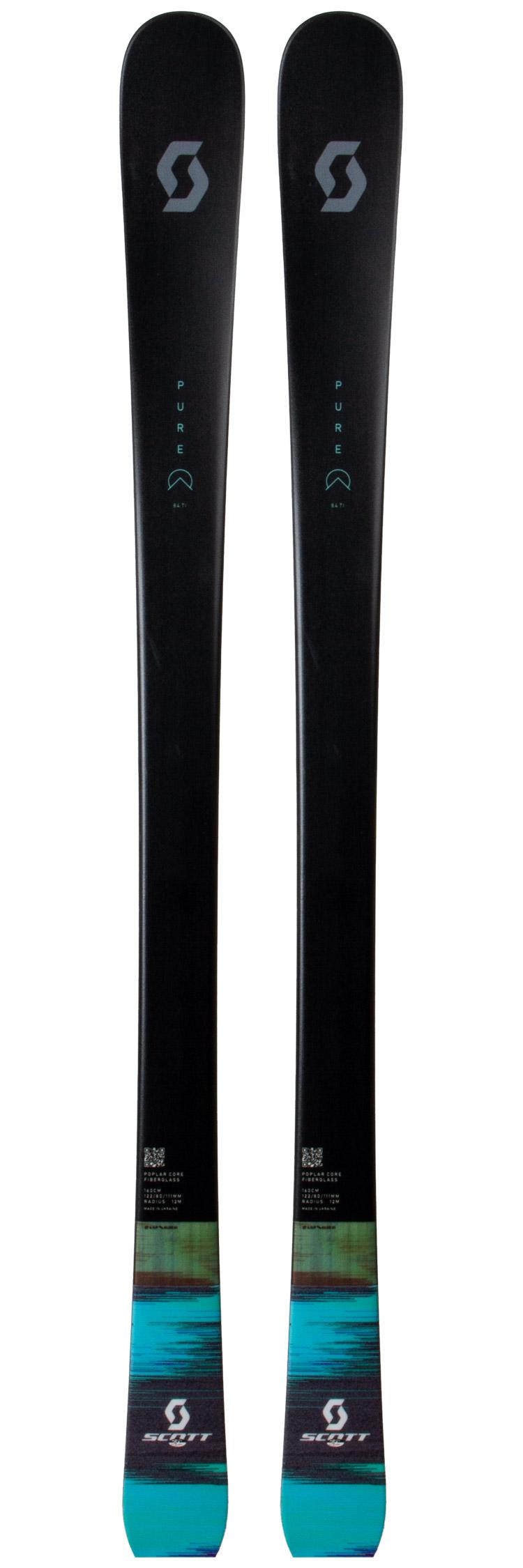 Scott - Pure 84 Ti Black - 158 - Ski