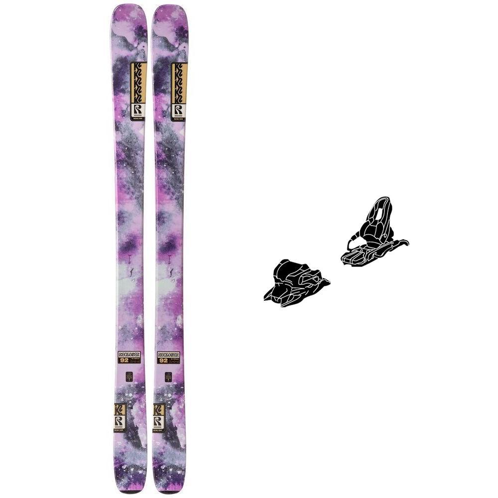 K2 - Pack Ski Reckoner 92 W - 149 + 11.0 Tp 100mm Black Anthracite - Ski