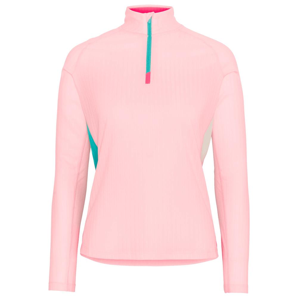 Kari Traa - Leah Half Zip Cotton Candy - XS - Trail tee-shirt
