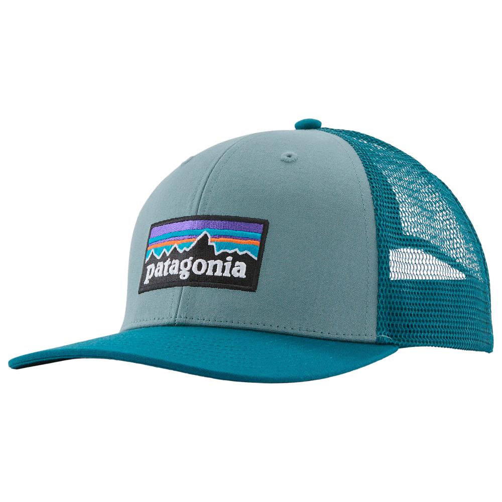 Patagonia - P-6 Logo Trucker Hat Blue Sage - Cap