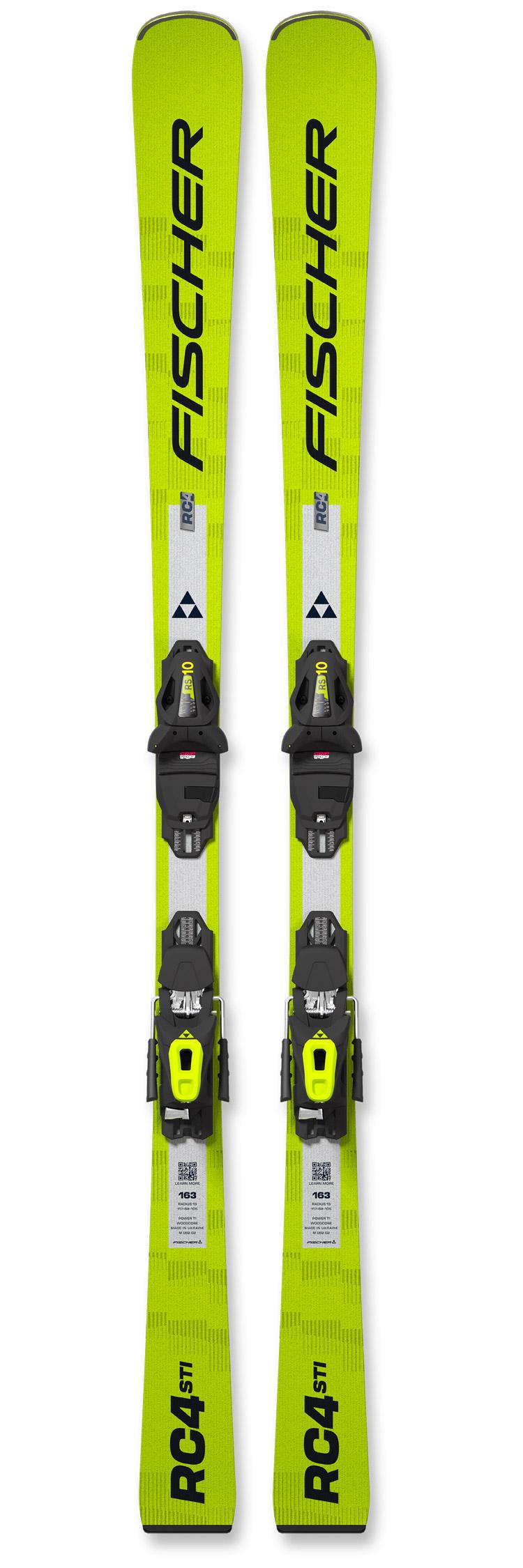 Fischer Pack esquí alpino Rc4 Sti Twin Powerrail + fij - Invierno