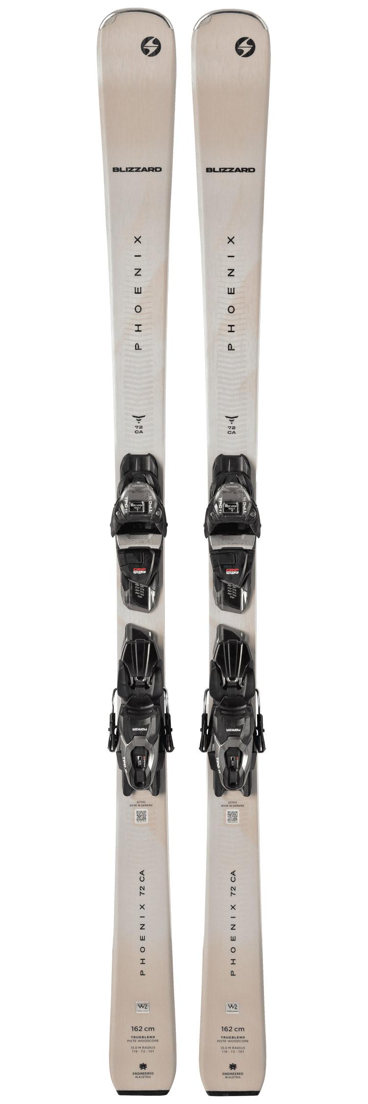 Blizzard - Pack Ski Phoenix 72 Ca - 168 + Tpc 11 Demo Black Grey - Ski