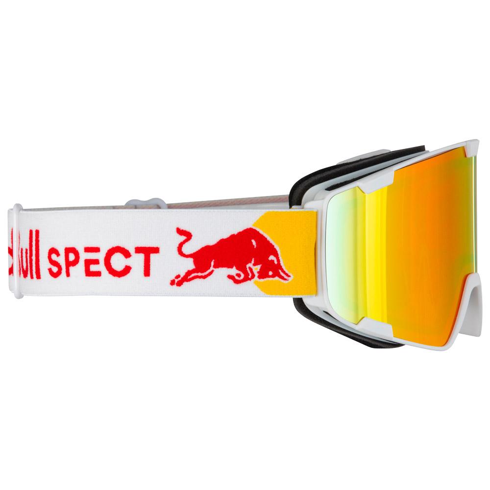 Red Bull Spect - Park Matt White Orange Red Mirror - Skibrille