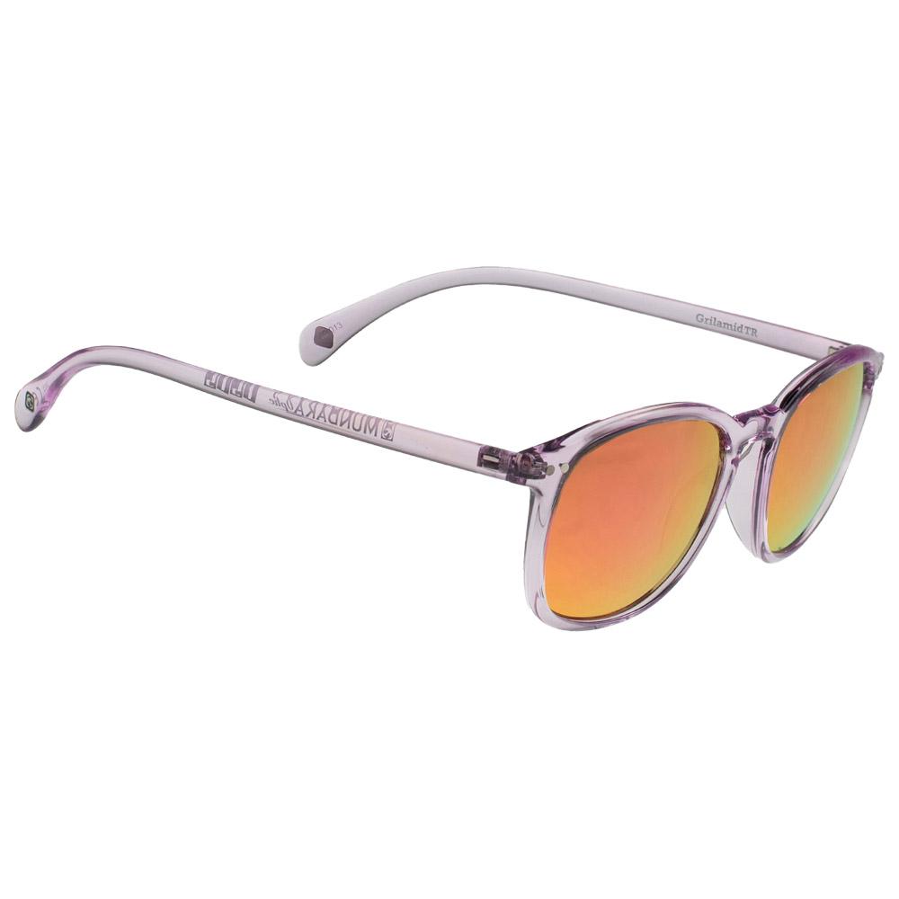 Mundaka Optic - Isis Translucide Pink Brown Cx Pink Gold Revo - Sonnenbrille - Braun - Damen - Glisshop.de
