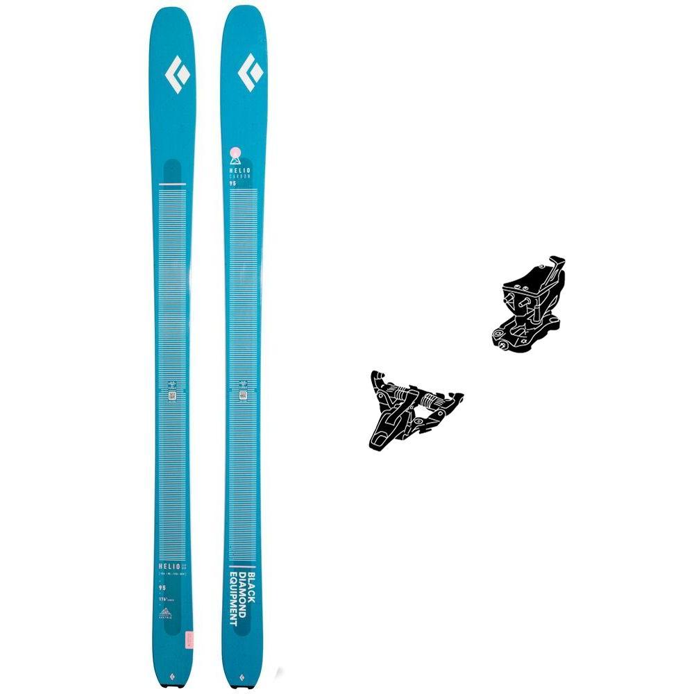 Black Diamond - Touring ski set Helio Carbon 95 + bindings - Touring skis