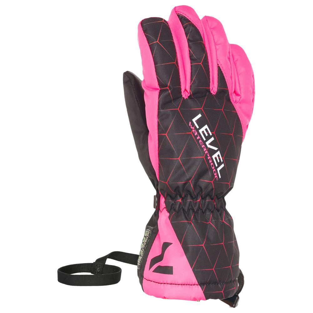 Level - Funny Glove Fuchsia - 2 - Ski gloves
