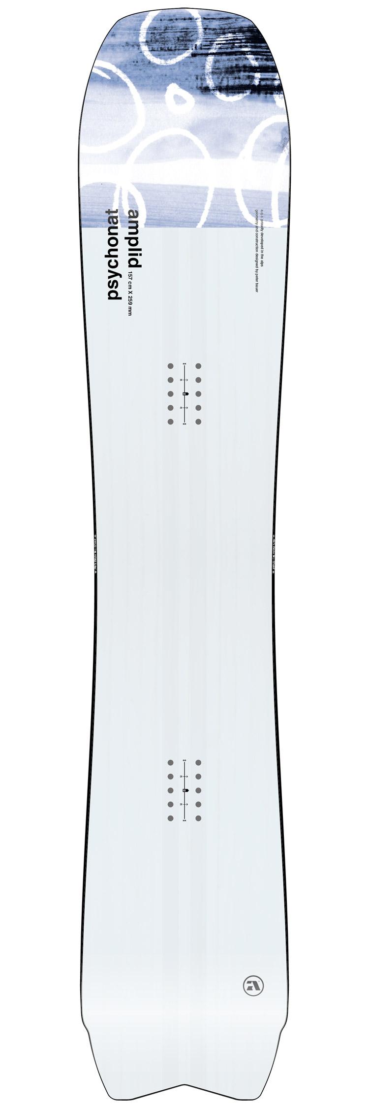 Amplid - Snowboard set Psychonaut + bindings - Snowboard