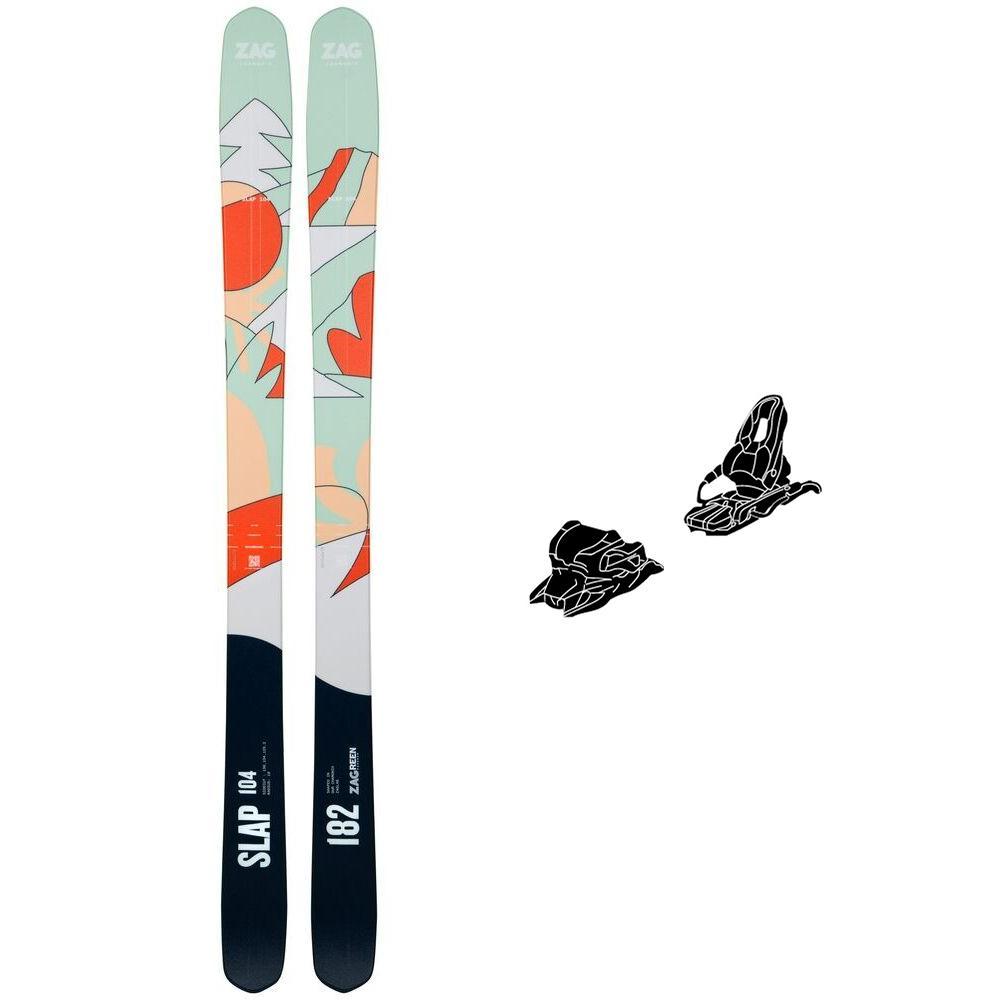 Zag - Pack Ski Slap 104 - 164 + 11.0 TP 110mm White - Ski