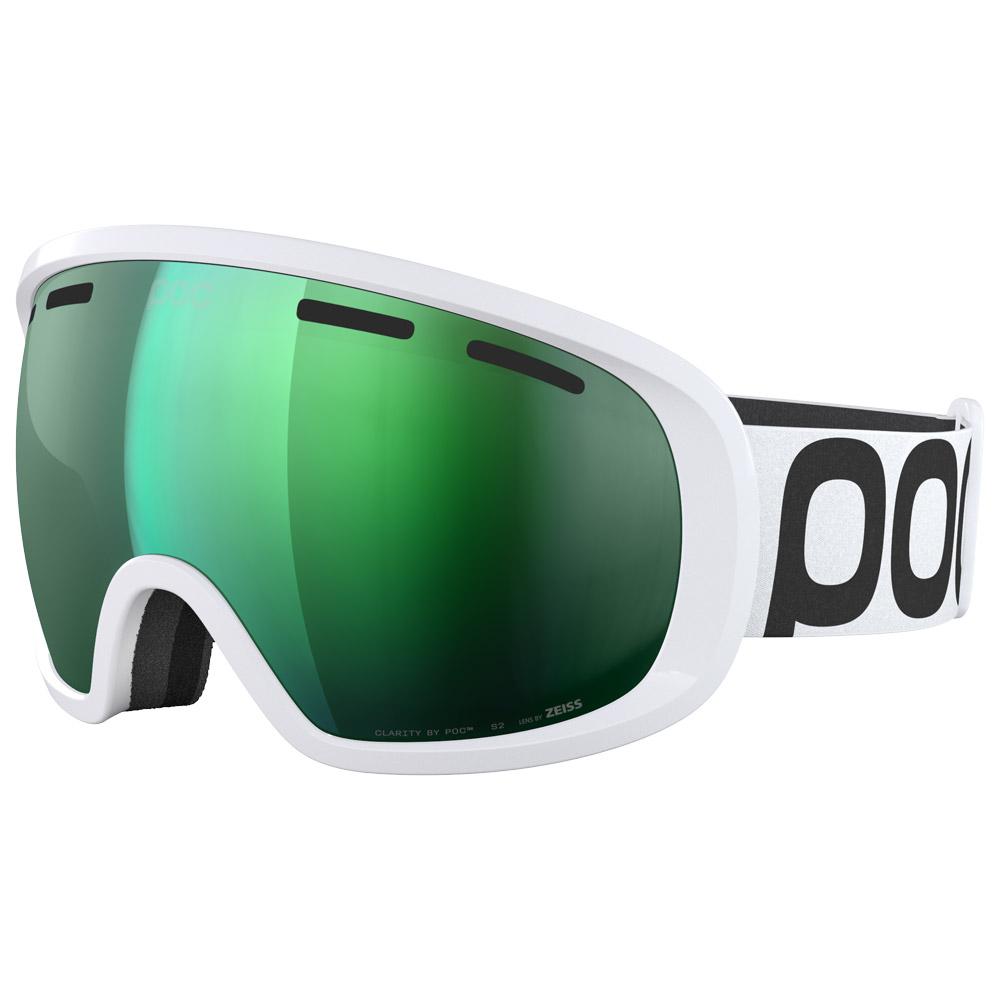 Poc - Fovea Hydrogen White Clarity Highly Intense Partly Sunny Green - Skibrille