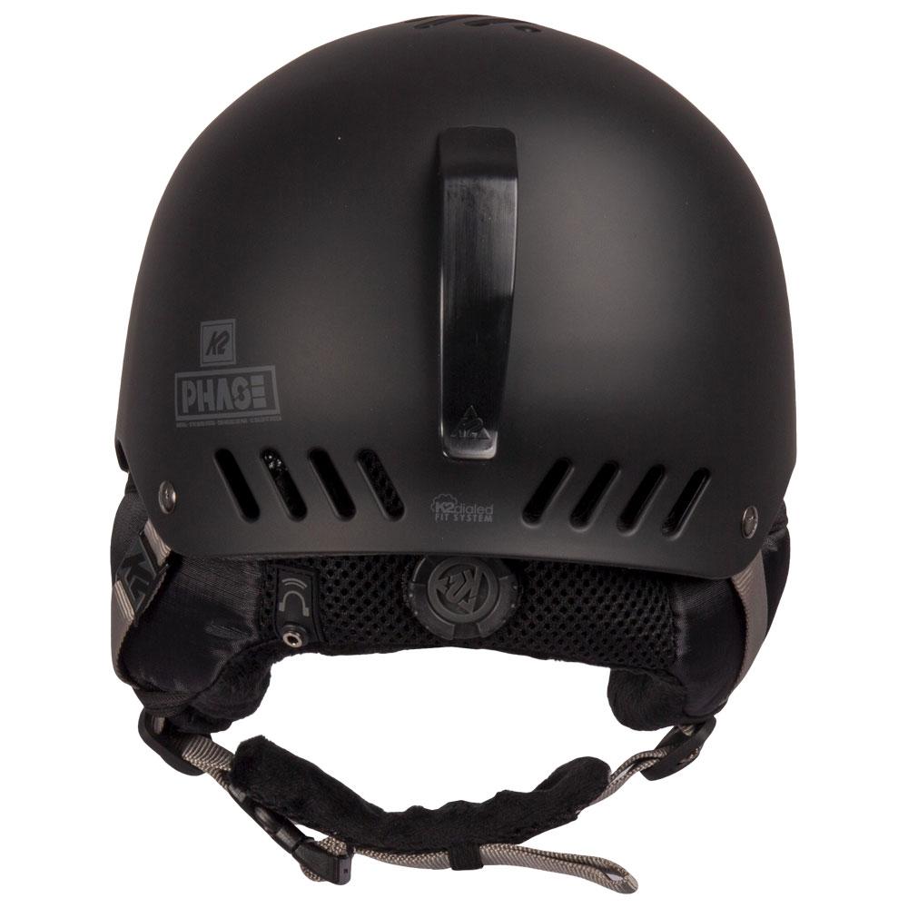 K2 Helmet Phase Pro Black - Winter 2026 | Glisshop