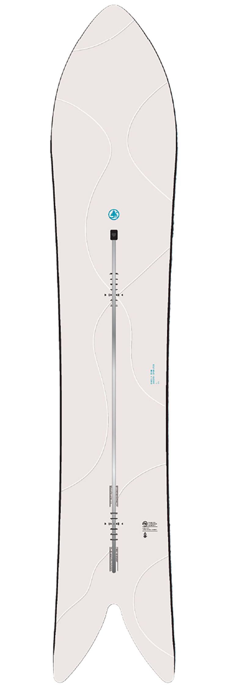 Burton - Pack Snowboard Family Tree Smooth Operator - 160 + Mission - Snowboard