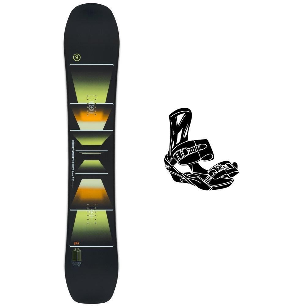 Ride - Pack Snowboard Berzerker - 160W + King - Snowboard