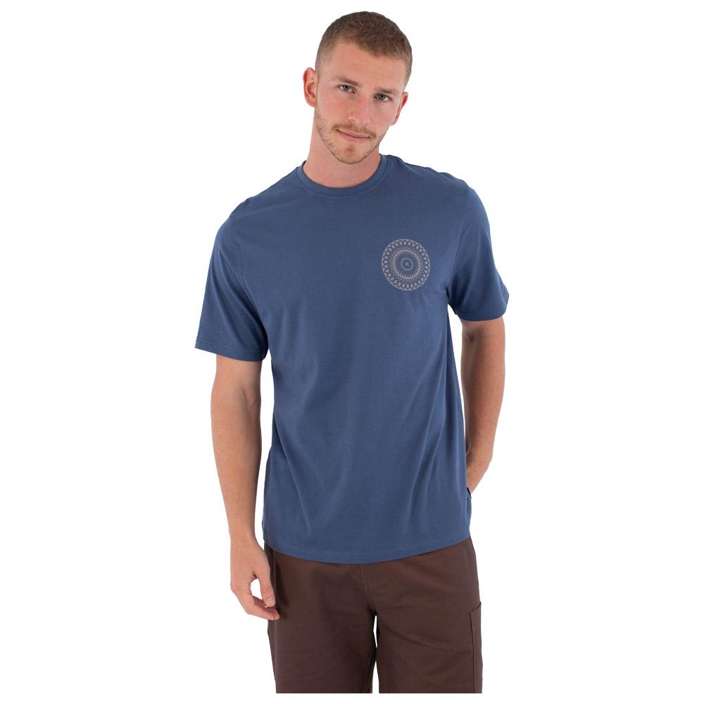 Hurley - Short Sleve Printing Press Cordob Grey Teal - XL - Tee-Shirt