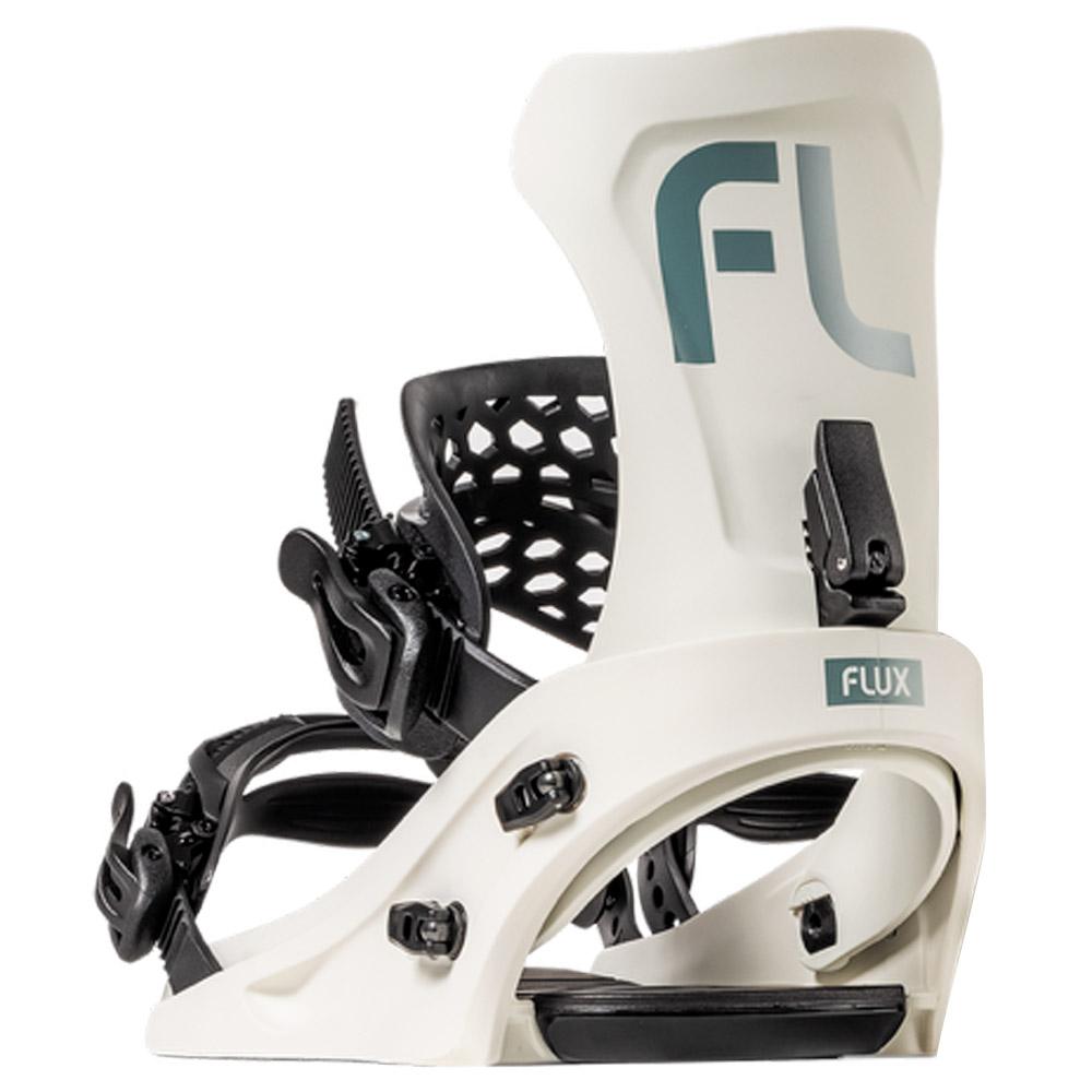 Flux - XW Off White - L - Snowboardbindung - Größe L - Weiß - Herren - Glisshop.de