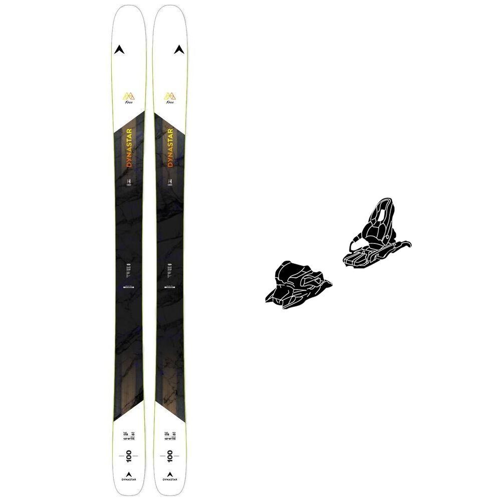 Dynastar - Alpine ski set M-Free 100 + bindings - Ski