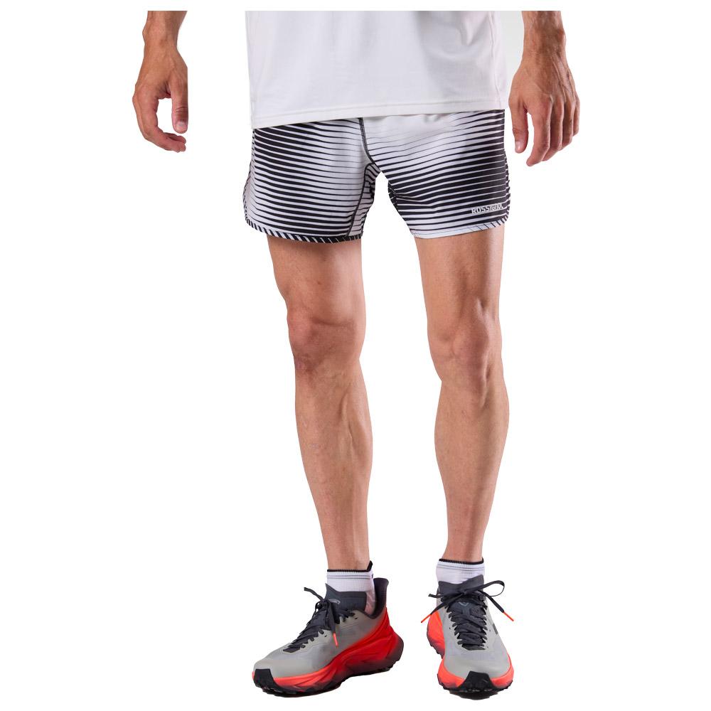 Rossignol - Sapa Short 5' Black Line Fogg - S - Trail shorts