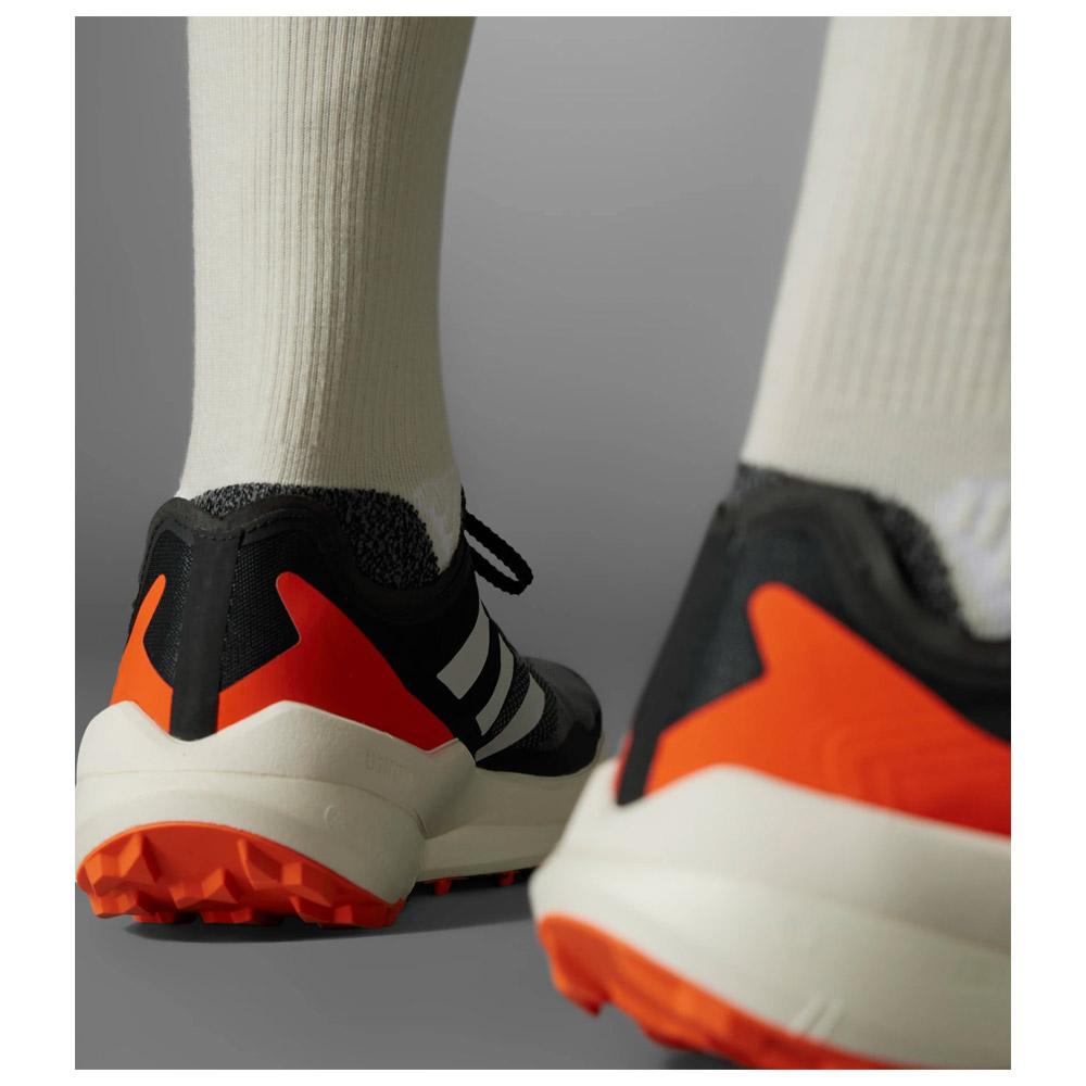Scarpe da trail adidas Terrex Agravic Speed Core Black Grey One Impact Orange Inverno 2025 Glisshop