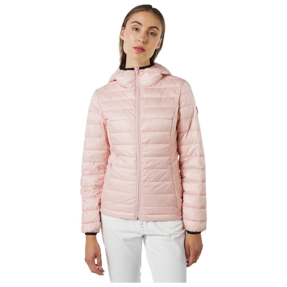 Rossignol - W Rossi Light Hood Powder Pink - S - Down jackets