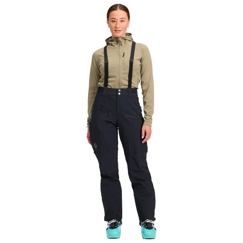 Black Diamond - W Dawn Patrol Pants Black - S - Funktionshose - Größe S - Schwarz - Damen - Glisshop.de