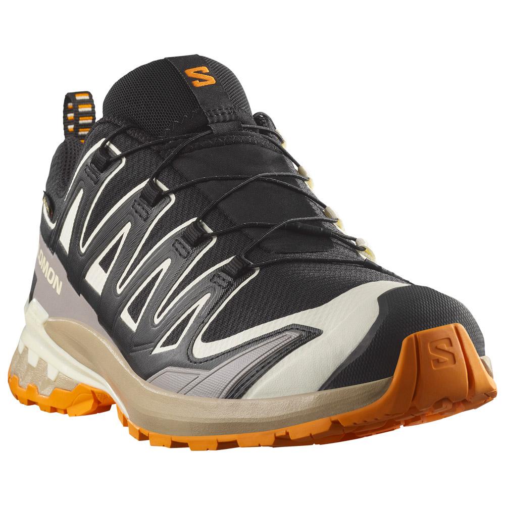 Salomon Botas de trail Xa Pro 3D V9 Gore-Tex Black Vanilla Ice Turmeric  Salomon Botas de trail Xa Pro 3D V9 Gore-Tex Black Vanilla Ice Turmeric