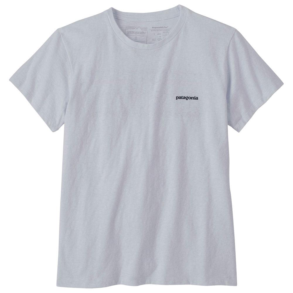 Patagonia - P-6 Logo Responsibili-Tee White - L - Tee-Shirt