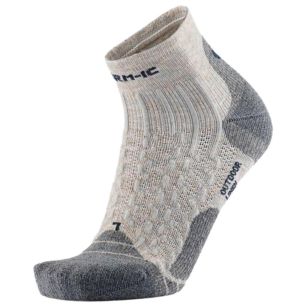 Therm-Ic - Outdoor Light Linen Ankle Light Grey Charcoal - 45-47 - Socks