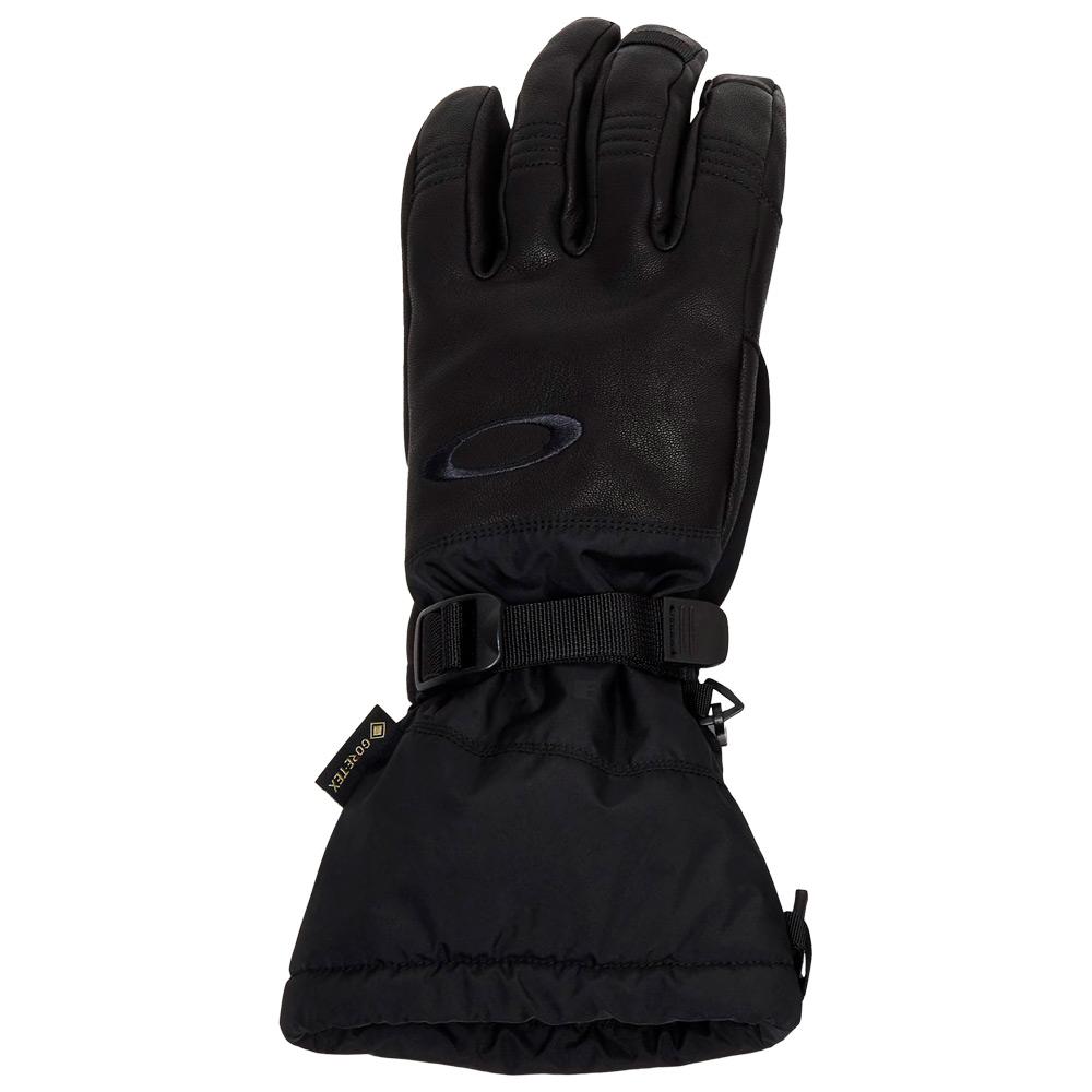 Oakley - Ellipse Goatskin Gauntlet Glove Blackout - S - Ski gloves