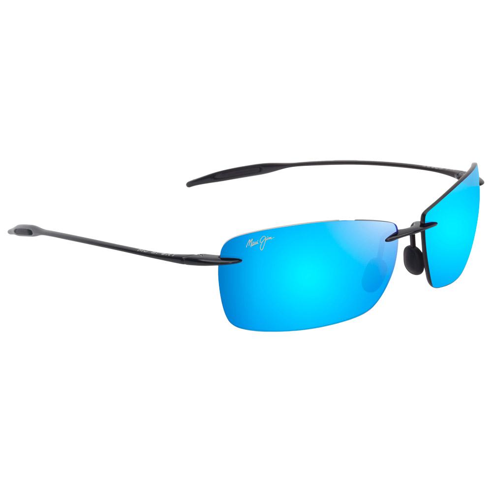 Maui Jim - Lighthouse Shiny Black Blue Hawaii MauiPure - Sunglasses