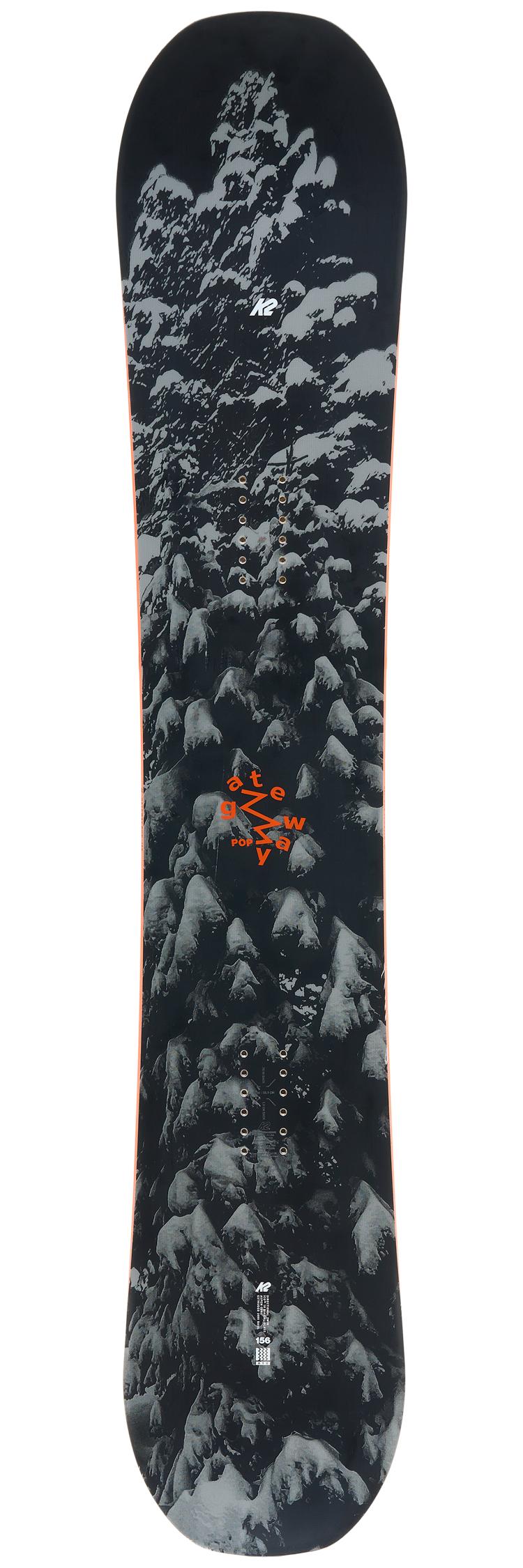 K2 - Snowboard set Gateway Pop + bindings - Snowboard