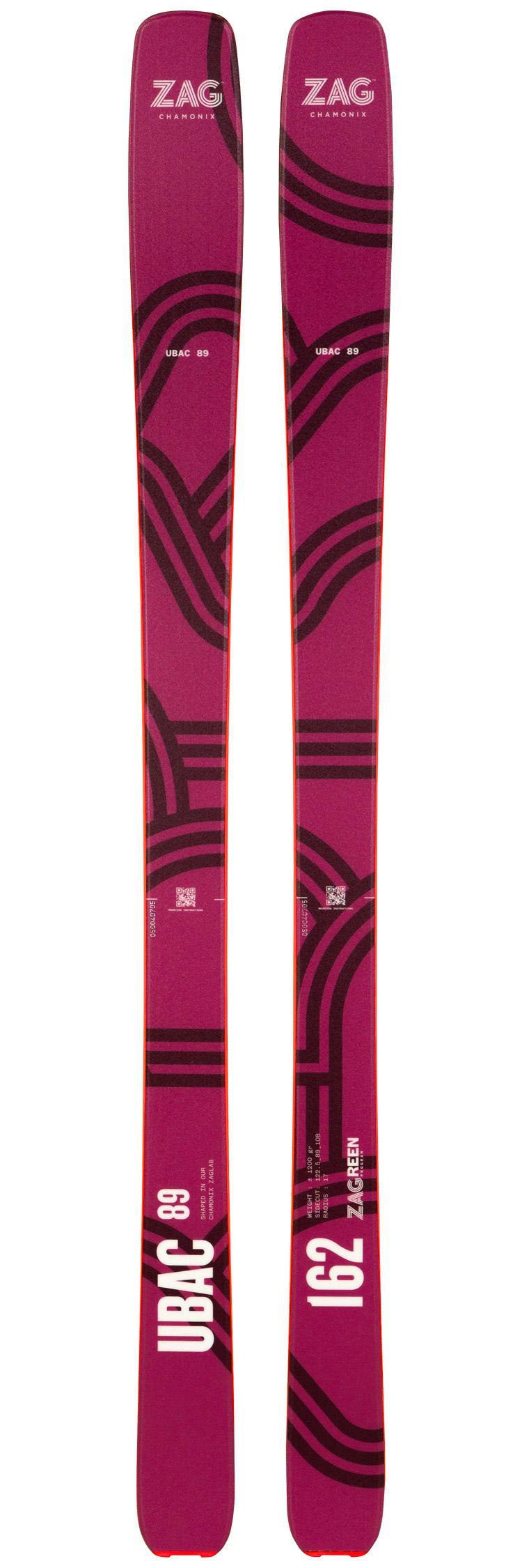 Zag - Touring ski set Ubac 89 Lady + bindings - Touring skis