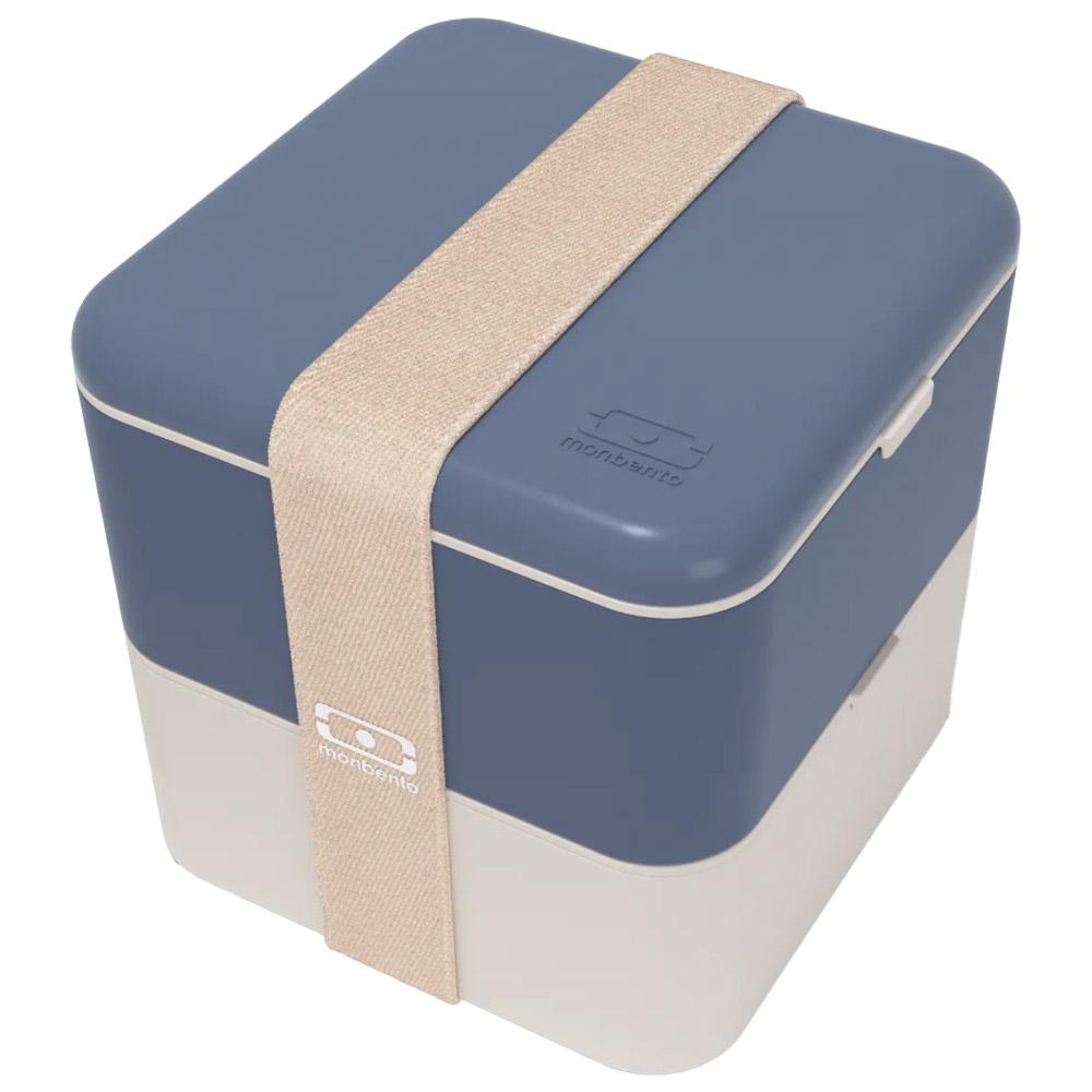 monbento - Square 1.7L Blue Natural - Lebensmitteldose